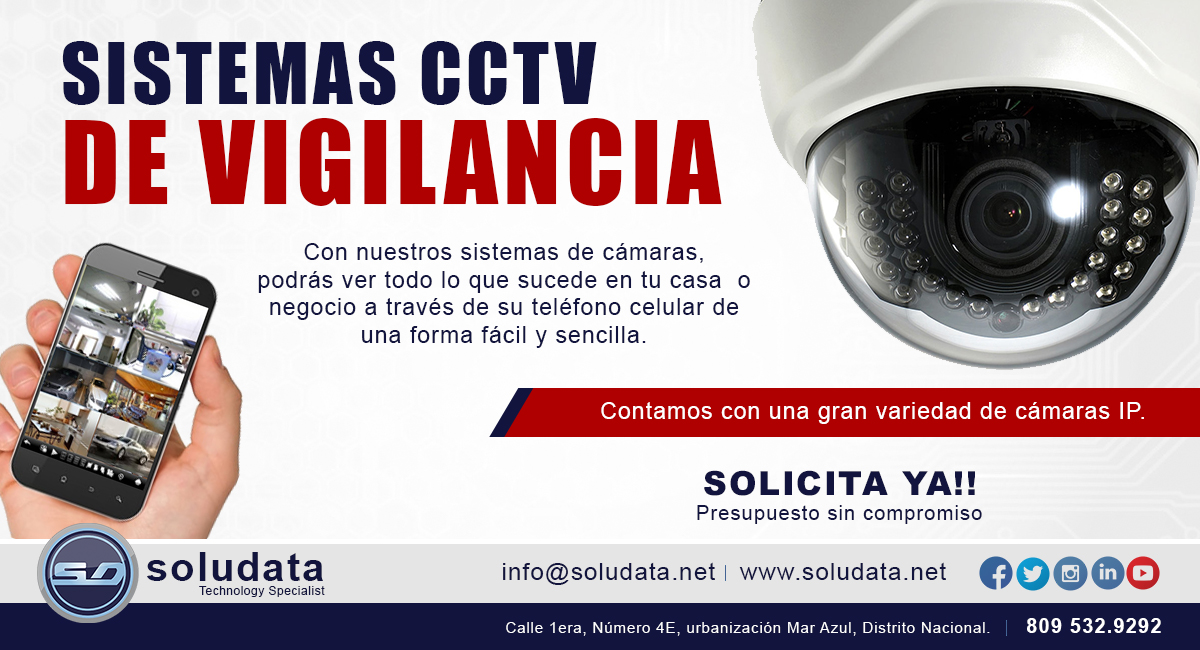 Soviético División Primitivo Video vigilancia – Soludata SRL